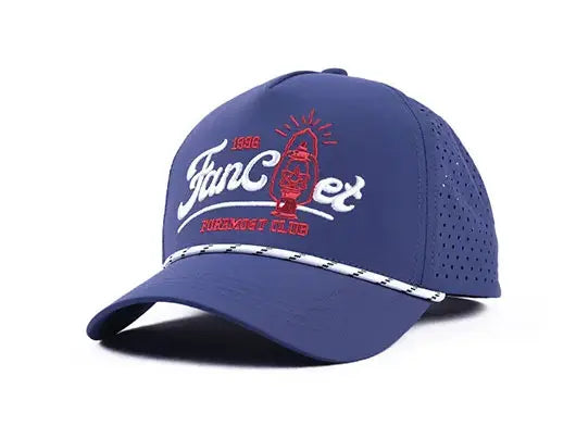 Custom Perforated Trucker Hats with Rope Wholesale
