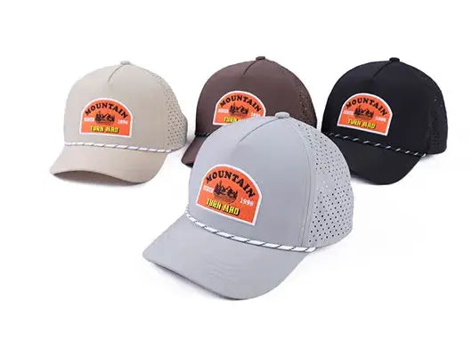 Custom Perforated Trucker Hats with Rope Wholesale