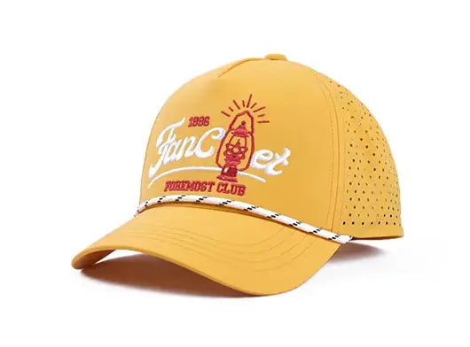 Custom Perforated Trucker Hats with Rope Wholesale