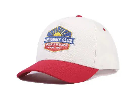 Custom Two Tone 5 Panel Baseball Caps