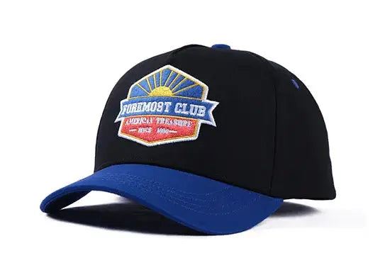 Custom Two Tone 5 Panel Baseball Caps