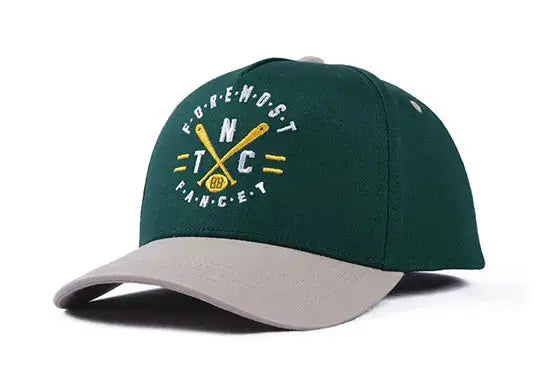 Custom Two Tone 5 Panel Baseball Caps