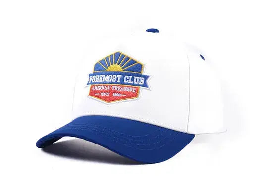 Custom Two Tone 5 Panel Baseball Caps