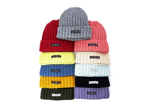 Custom Wool Beanies with Patch for Women