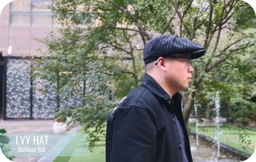 Custom Wool Golf Flat Caps Ivy Caps