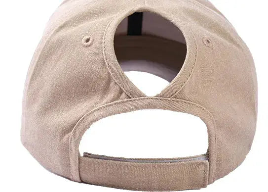 Wholesale Ponytail Washed Baseball Caps