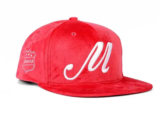 Wholesale Velvet Flat Brim Snapback Hats