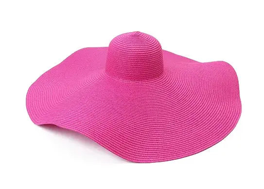 Wholesale Wide Brim Straw Floppy Beach Sun Hats