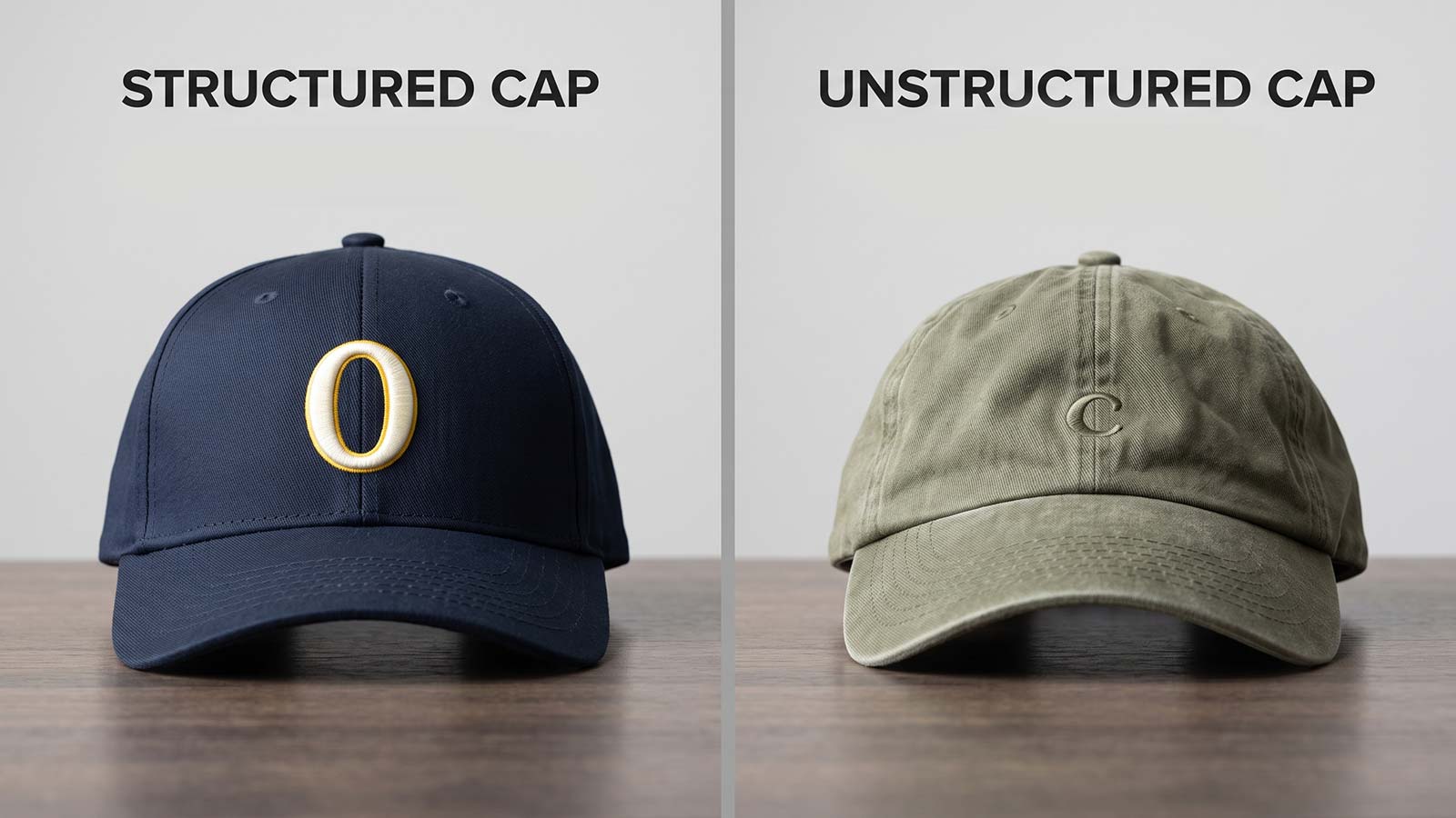 structured vs unstructured baseball caps guide