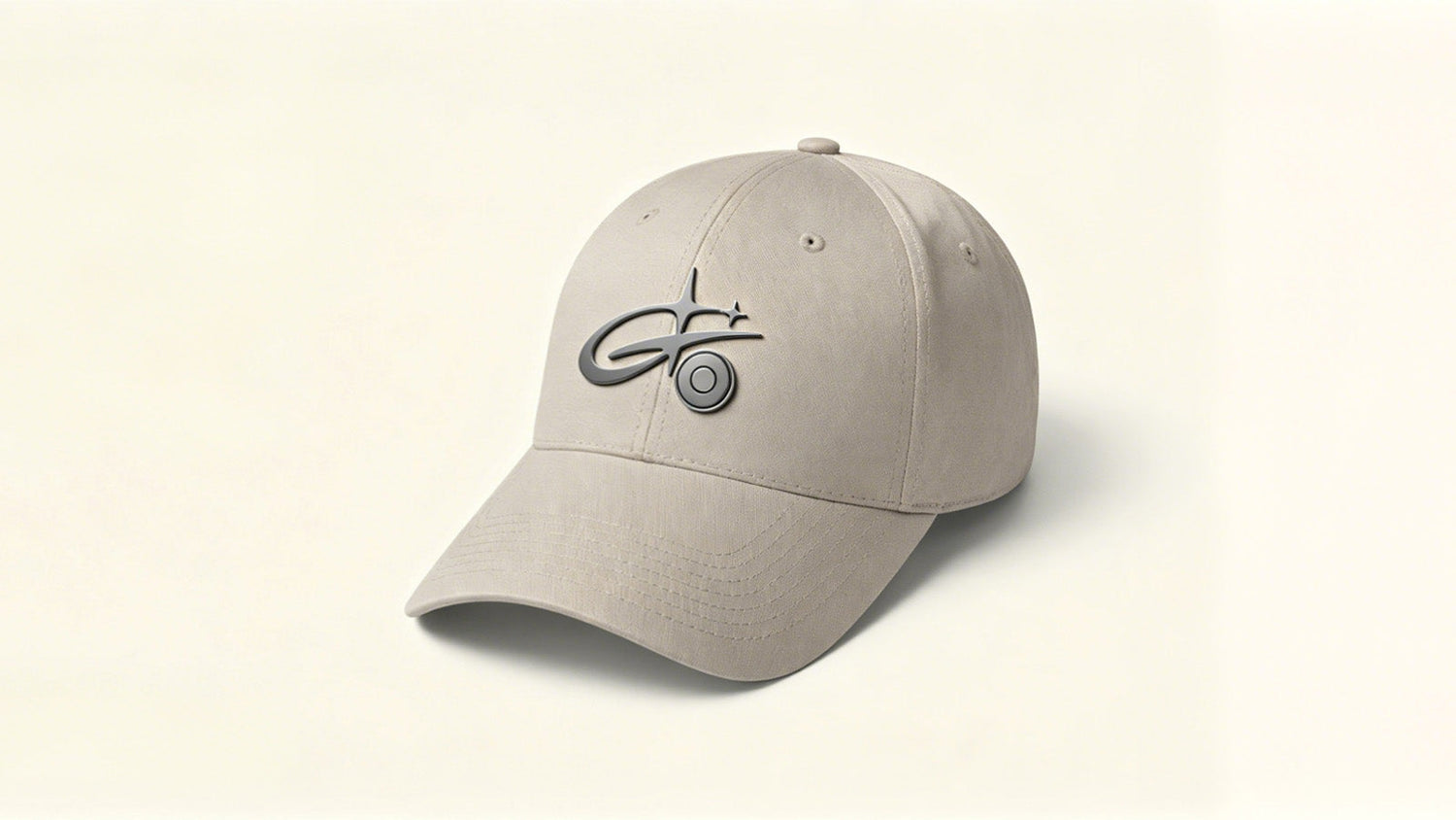 metal hat label defining brand quality