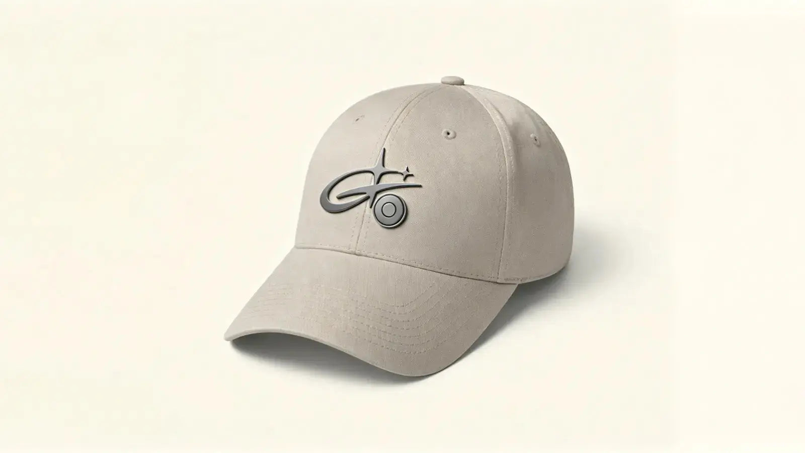 metal hat label defining brand quality