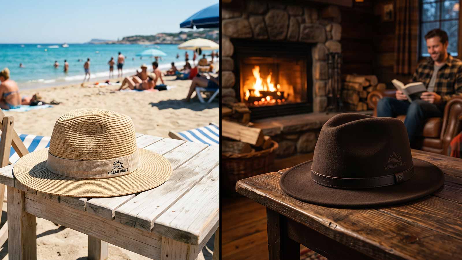 straw hats and felt hats seasonal planning