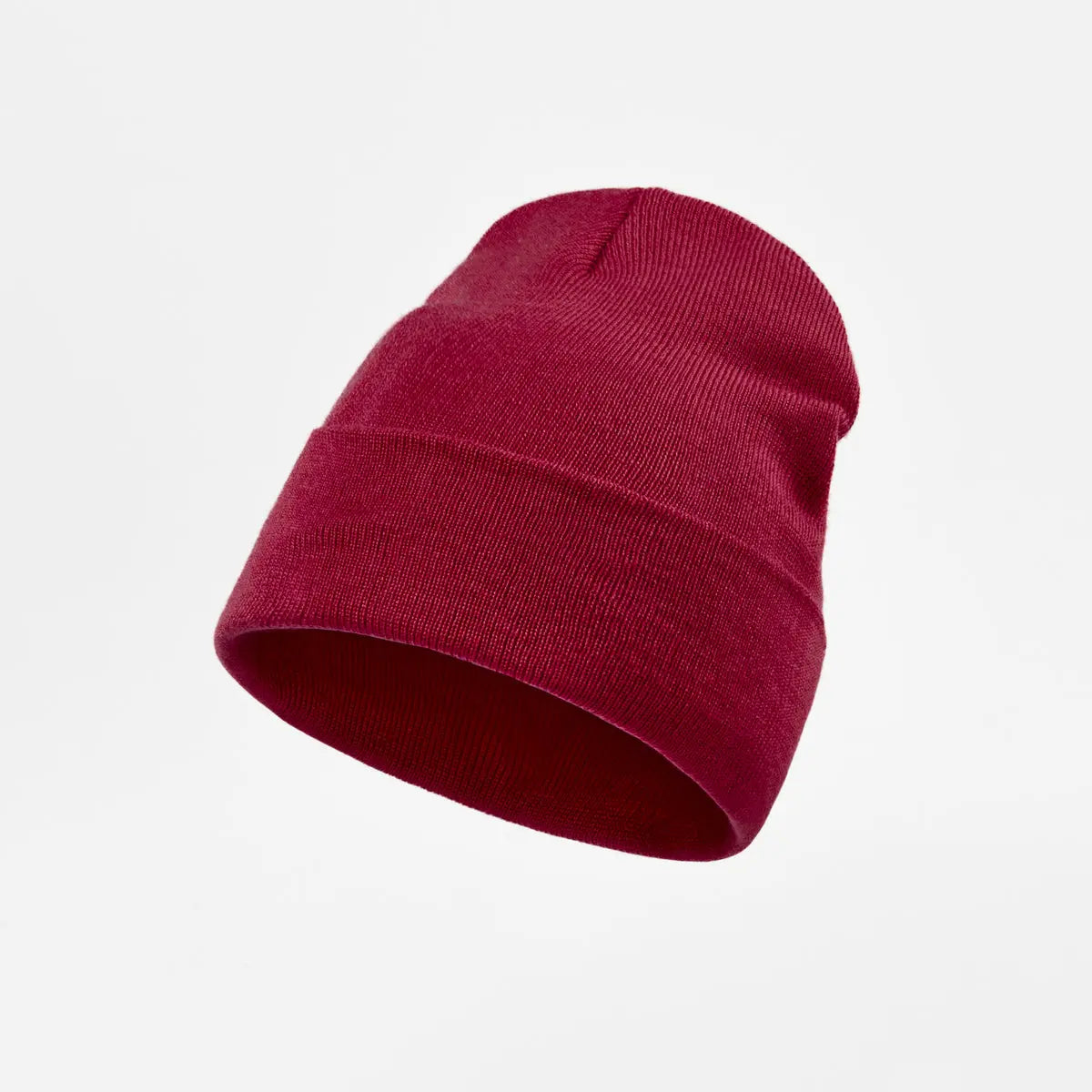 Blank Cuffed Wool Blend Beanie Wholesale - 1149