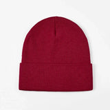Blank Cuffed Wool Blend Beanie Wholesale - 1149