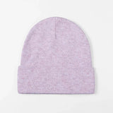 Blank Cuffed Wool Blend Beanie Wholesale - 1149