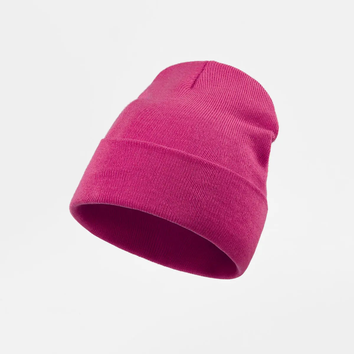 Blank Cuffed Wool Blend Beanie Wholesale - 1149