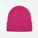 Blank Cuffed Wool Blend Beanie Wholesale - 1149