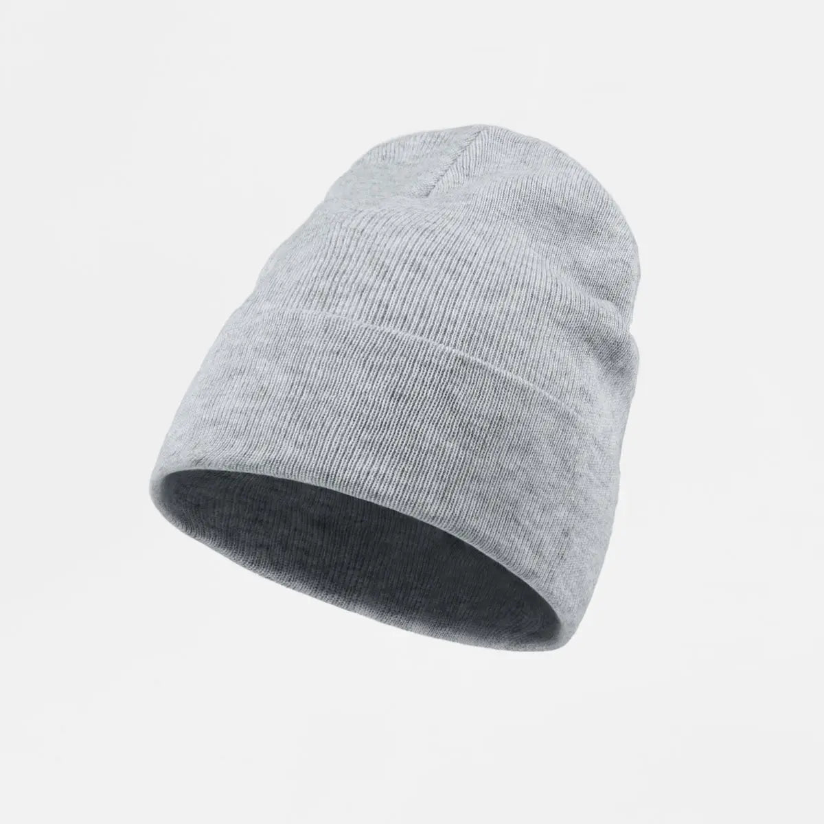 Blank Cuffed Wool Blend Beanie Wholesale - 1149