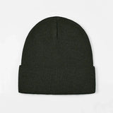 Blank Cuffed Wool Blend Beanie Wholesale - 1149