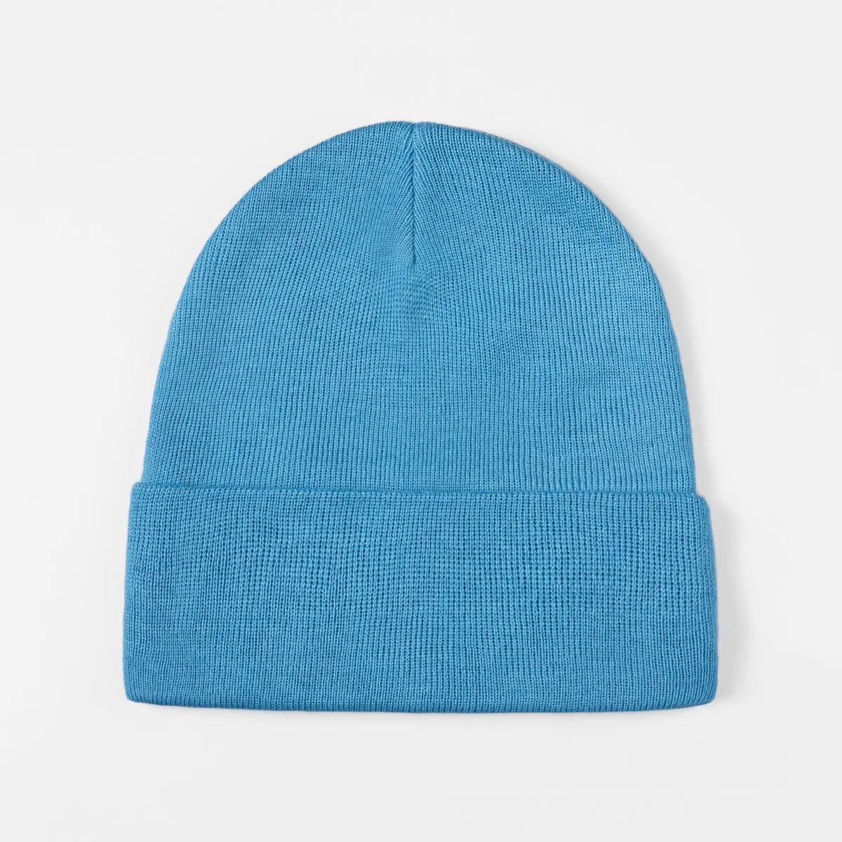 Blank Cuffed Wool Blend Beanie Wholesale - 1149