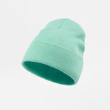 Blank Cuffed Wool Blend Beanie Wholesale - 1149