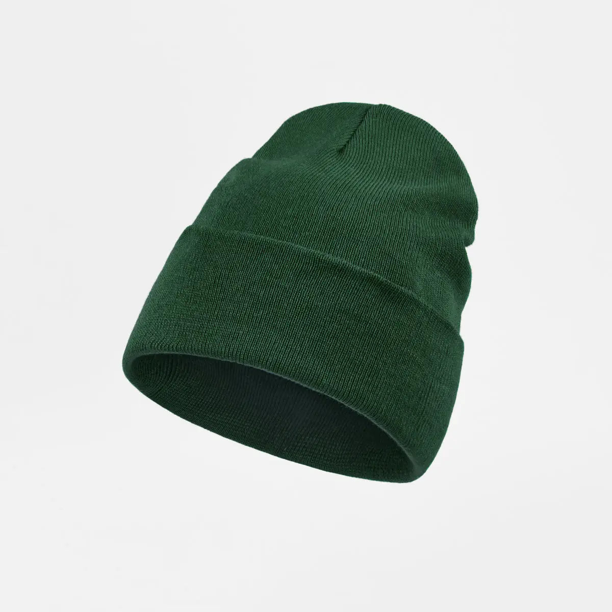 Blank Cuffed Wool Blend Beanie Wholesale - 1149