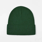 Blank Cuffed Wool Blend Beanie Wholesale - 1149