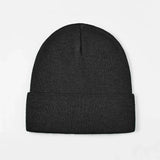 Blank Cuffed Wool Blend Beanie Wholesale - 1149