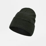 Blank Cuffed Wool Blend Beanie Wholesale - 1149