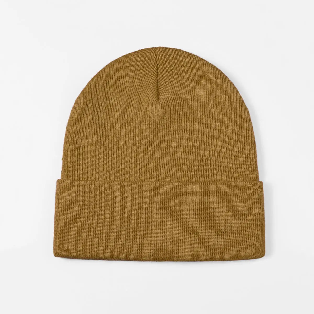 Blank Cuffed Wool Blend Beanie Wholesale - 1149