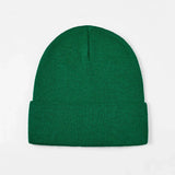Blank Cuffed Wool Blend Beanie Wholesale - 1149