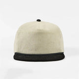 Blank 5 Panel Corduroy Rope Snapback Hat Wholesale - 5123P