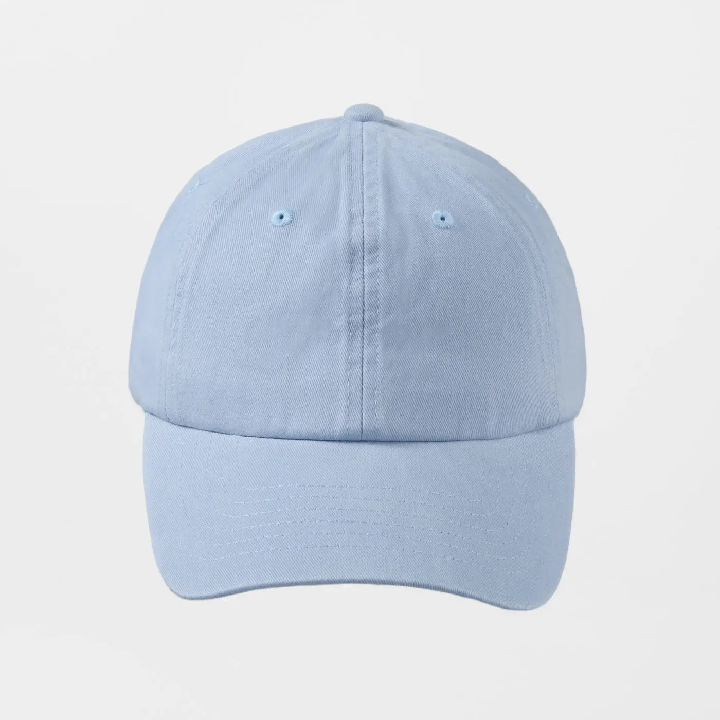 Blank Cotton Sanded Twill Dad Hat - 6019