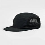 Blank Water Repellent 5 Panel Nylon Mesh Camper Hat Wholesale