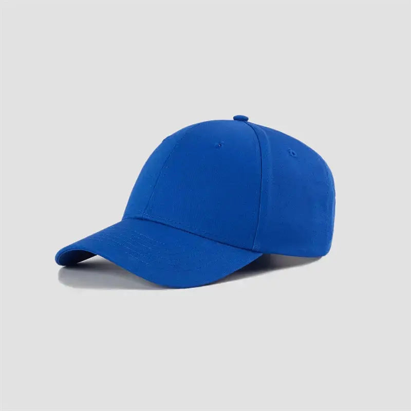 Blank 6 Panel Mid Profile Structured Baseball Cap Wholesale - 6166