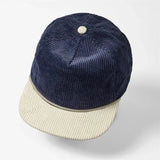 Blank 5 Panel Corduroy Rope Snapback Hat Wholesale - 5123P