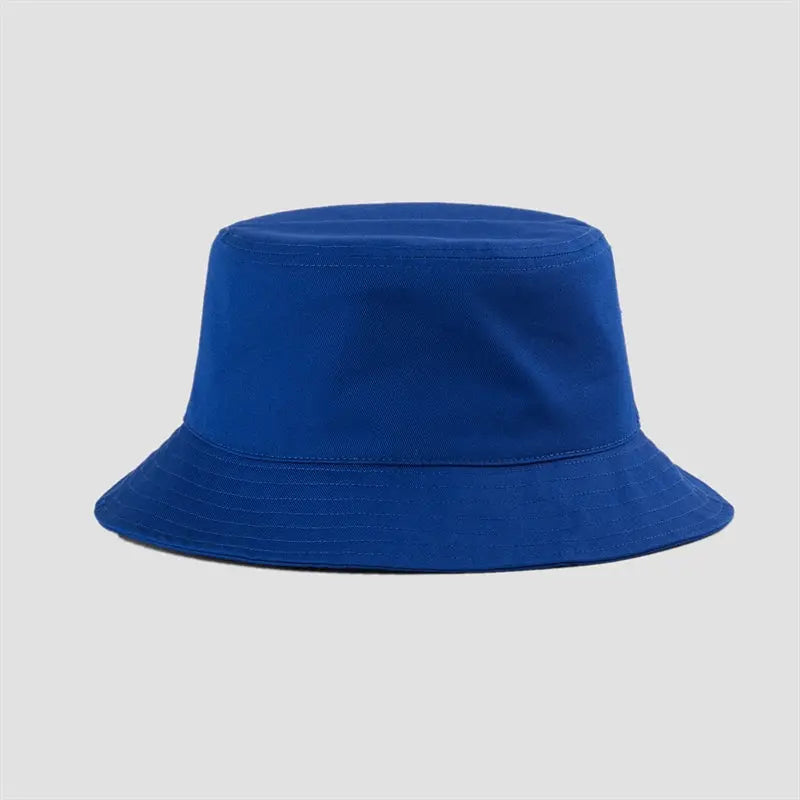 114 - Wholesale Blank Wide Brim Cotton Bucket Hat