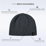 Blank Water Proof Cuffless Performance Fleece Beanie Wholesale - 1262 Foremost Hat