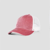 Blank 5 Panel Velvet Trucker Hat Wholesale - 6529