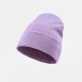 Blank Cuffed Wool Blend Beanie Wholesale - 1149