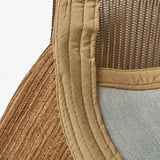 Blank 5 Panel Corduroy Trucker Hats Wholesale - 5129