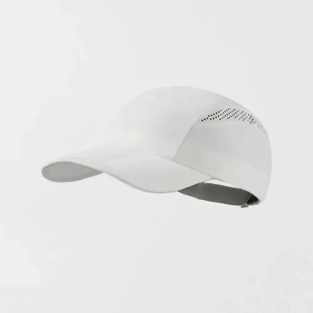 Blank Mesh PerforaUnstructured Foldable Running Cap Wholesale UPF 50+