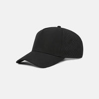 Blank Laser Perforated 5 Panel Performance Snapback Golf Hat Wholesale - 6526 (Recycled Polyester)