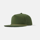 Blank Water Repellent Flat Bill Perforated Rope Snapback Hat - 5015P foremosthat