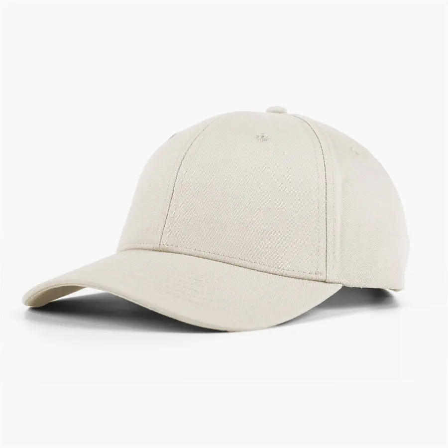 Blank 6 Panel Mid Profile Structured Baseball Cap Wholesale - 6166 Foremost Hat