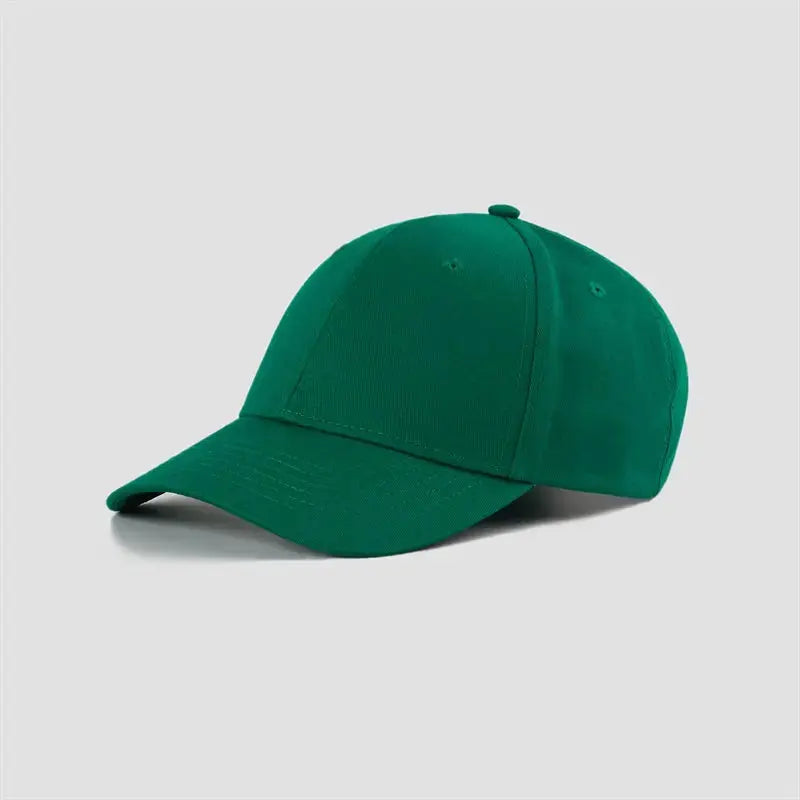 Blank 6 Panel Mid Profile Structured Baseball Cap Wholesale - 6166