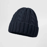 Blank Australian Wool Cable Knit Beanie - 1340