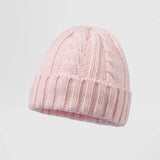 Blank Australian Wool Cable Knit Beanie - 1340