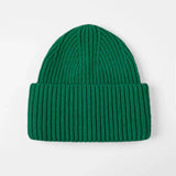 Blank High Cuffed Merino Wool Beanies - 1338