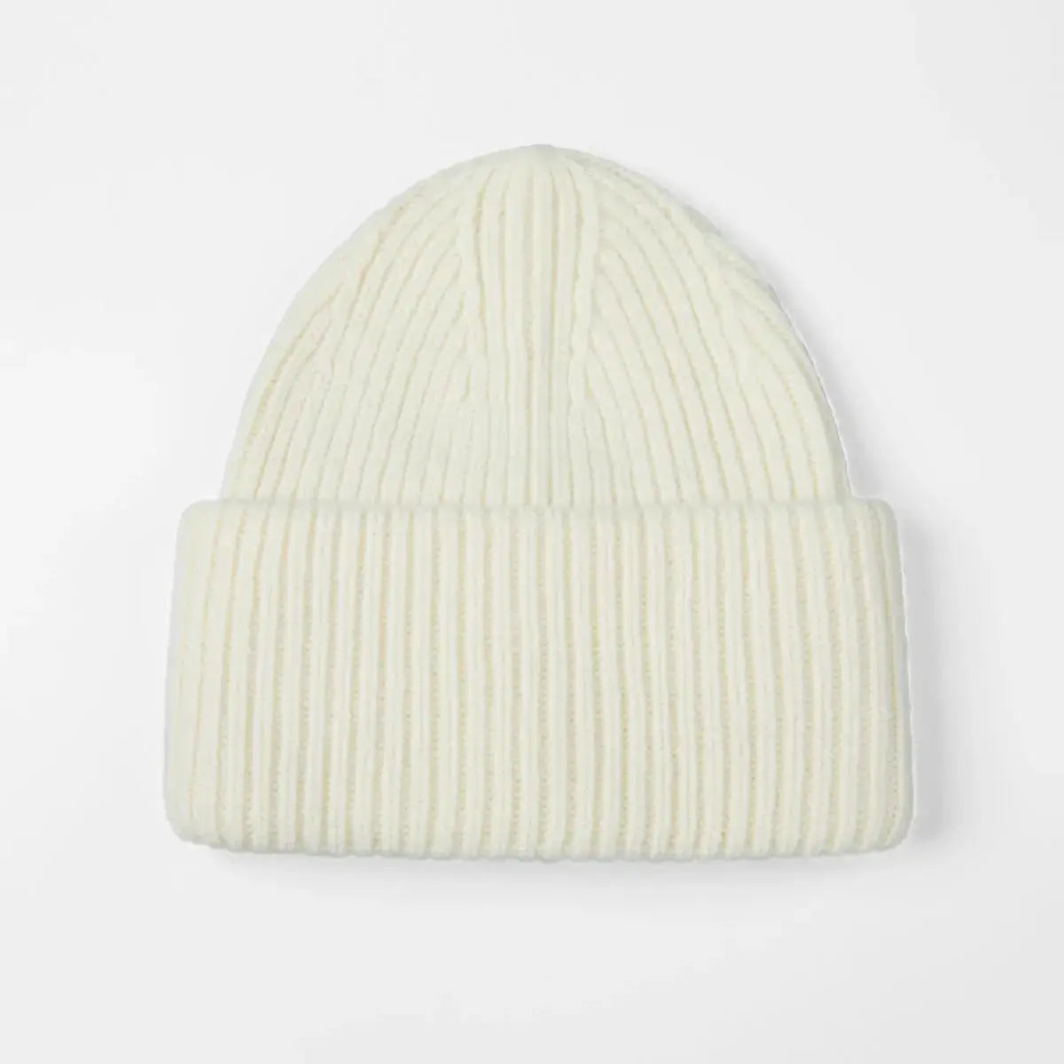 Blank High Cuffed Merino Wool Beanies - 1338